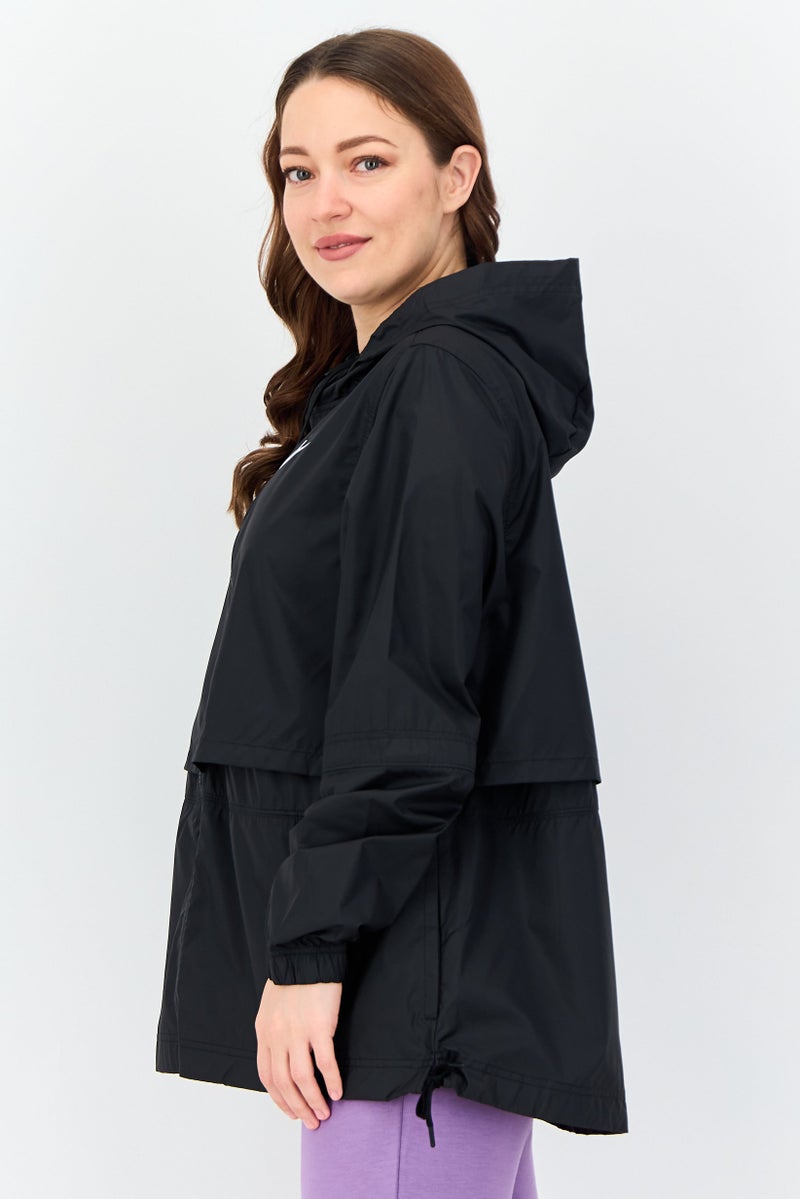 Nike Women Sportswear Fit Long Sleeve Training Track Jacket, Black - Image 4